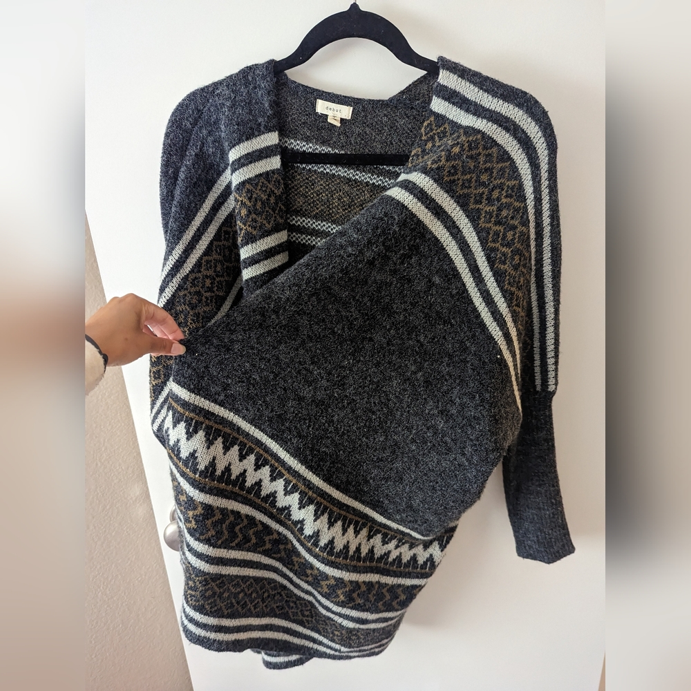Long Patterned Sweater - image 2
